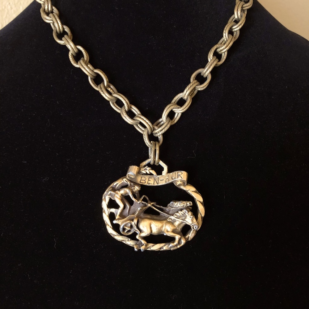 Ben-Hur Necklace.  Vintage from 1959 movie premier of Ben-Hur. Rare find!